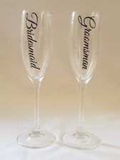 Name Champagne Flutes
