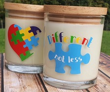 Autism Soy Candles - NZ made