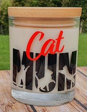 Cat Mum Candle